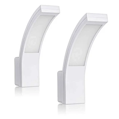 Afbeelding van SEBSON LED Luminaire Exterieur Mural Lot de 2 Eclairage Blanc 15W 1100lm 5800K IP65 Applique Murale 250x176x65mm