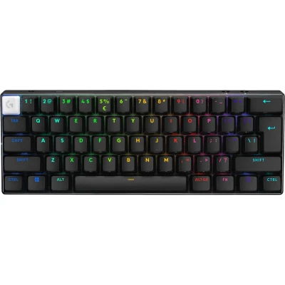 Afbeelding van Logitech G PRO X 60 Lightspeed Draadloos Gaming Toetsenbord RGB Tactile Qwerty Zwart
