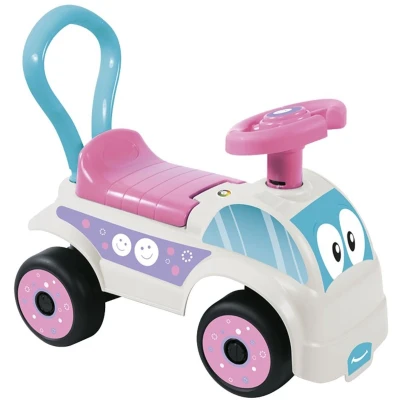 Afbeelding van Dolu Loopauto Roze/Wit