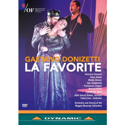 Afbeelding van Veronica Simeoni, Celso Albelo, Orchestra And Chorus Of Maggio Musicale Fiorentino Donizetti: La Favorite (2 DVD)