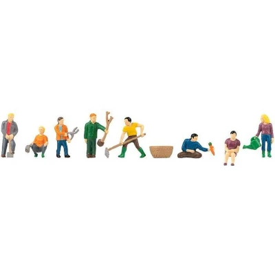 Afbeelding van Faller 151604 H0 In de tuin figuren Geverfd, Staand, Zittend