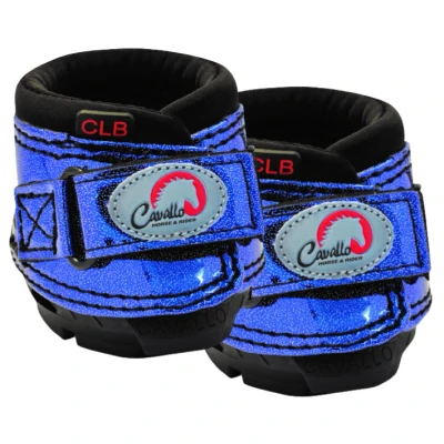 Image de F.R.A. Cavallo Horse &amp; Rider Chaussures pour Cheval CLB SLIM Bleu M3