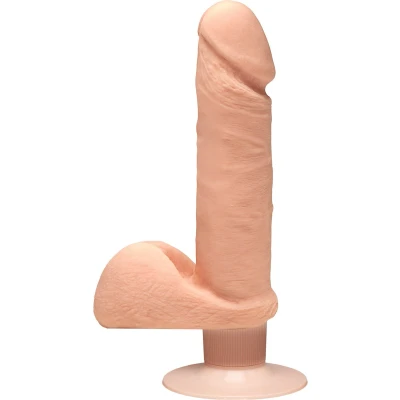 Afbeelding van Realistische Vibrator met Ballen en Zuignap 18 cm