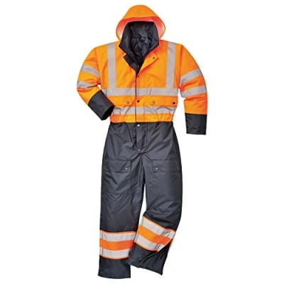 Afbeelding van Portwest Contrasterende tuinbroek met binnenvoering, maat 4XL S485ONR4XL