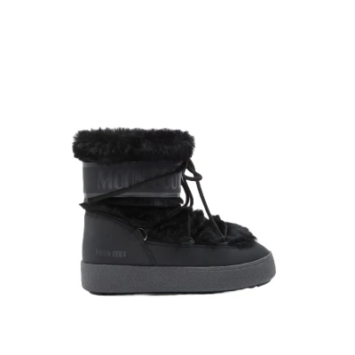 Afbeelding van MOON BOOT Ltrack Faux Fur Boots Dames Zwart Maat 41