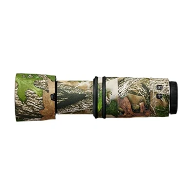 Afbeelding van easyCover Oak True Timber HTC Camouflagelens van neopreen, lensbescherming, compatibel met Canon RF 100 400 mm F5.6 8 EST USM, Camouflage, LOCRF100400HTC, LOCRF100400HTC