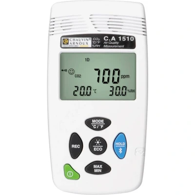 Afbeelding van Chauvin Arnoux C.A 1510 white Kooldioxidemeter 0 5000 ppm Met datalogger