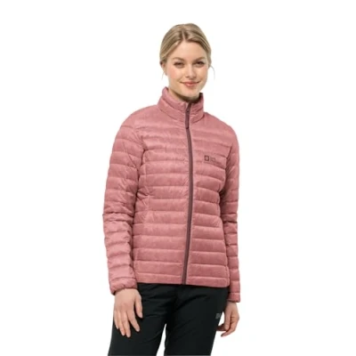Afbeelding van Pilvi Down Outdoor Jack Dames Mineral Red 600 L Rood