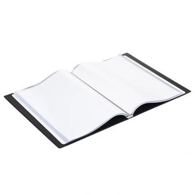 Image de rillstab Dossier de présentation A4 40 pochettes Noir