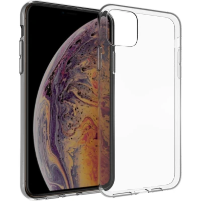 Afbeelding van Accezz Hoesje Geschikt voor iPhone 11 Pro Siliconen Clear Backcover Transparant