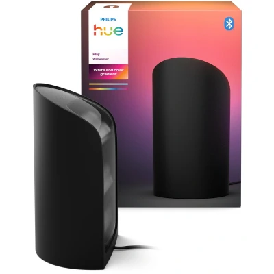 Afbeelding van Philips Hue Play Wall Washer verbonden zwart, wit en kleur sfeer met ColorCast technologie, Bluetooth compatibel, spraakbesturing Alexa, Apple Home Google Assistant Philips.