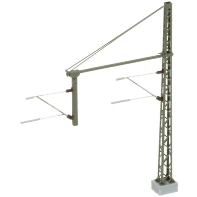 Afbeelding van Viessmann Modelltechnik 4360 N Bovenleidingmast met arm 2 sporen 1 stuk(s)