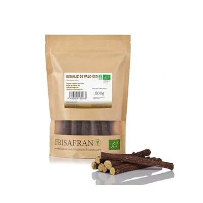 Image de Frisafran bâton de Réglisse BIO cultivé directement par Espagne 500g reglisse Baton Bonbon bois à macher