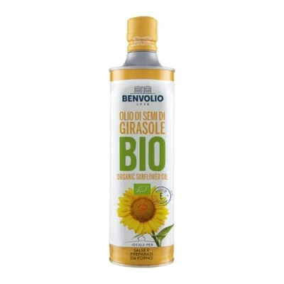 Afbeelding van Biologische Zonnebloemolie BIENVOLIO 1938 BIO 750 ml Rijk Aan Vitamine En Omega 6 ORGANISCHE SUNFLOWER OLIE