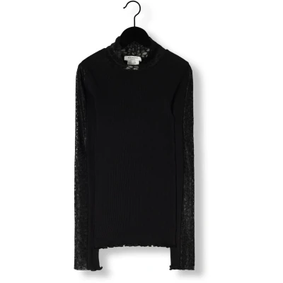 Afbeelding van Rosemunde Beatha Longsleeve, Dames, Maat: XL, Black