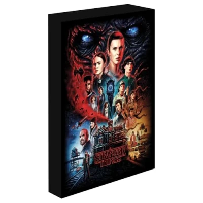 Afbeelding van STRANGER THINGS Vecna Light Canvas 40X30 Cm