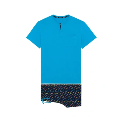 Afbeelding van HOM California Pyjama, Heren, Maat: Small, Multico print