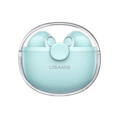 Image de USAMS BU Series BU12 Écouteurs sans fil avec micro intra auriculaire Bluetooth vert