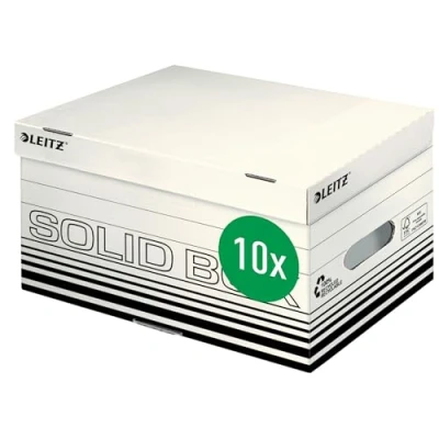 Afbeelding van LEITZ archief vouwdoos easyboxx, wit, (B)80 mm