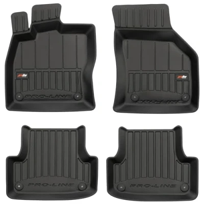 Afbeelding van M MOTOS rubberen vloermatten voor Audi A3 Sportback 8V 2013 2020 Maak autorijden comfortabeler met de zwarte antislip auto mat 3D Vloermat alle weersomstandigheden, bescherming tegen vuil