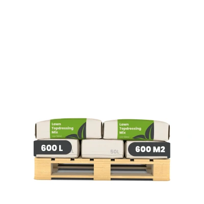 Afbeelding van Organifer Gazon Topdressing Mix met Mycorrhiza en Rhizobacteriën (12x = 600 Liter voor m2)