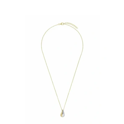 Afbeelding van Amor 2039097 Damesketting met hanger, 925 sterling zilver, tweekleurig, levering in geschenkdoos, zonder, Zonder