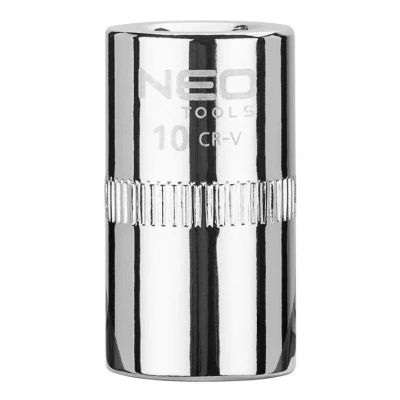 Afbeelding van NEO TOOLS 08 228 Steeksleutelelement 1/4 3124 10 mm Chroom vanadium staal SuperLock