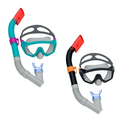 Afbeelding van Bestway Set Masker en Buis kind Anatomische Band +3 Jaar Strand Zwembad 24059