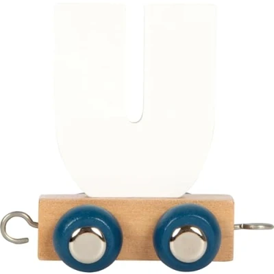 Afbeelding van Small Foot Houten Lettertrein Polar U