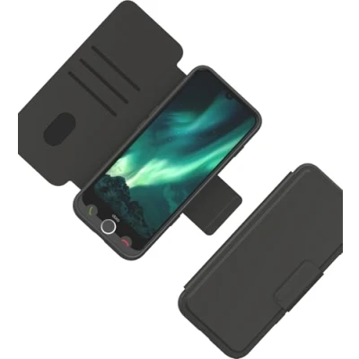Afbeelding van Doro Flip cover voor mobiele telefoon grafiet Aurora A30, A31