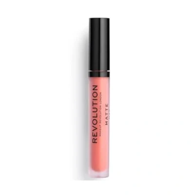 Afbeelding van Makeup Revolution, Lippenstift + lipgloss, Mat (107 rbf)