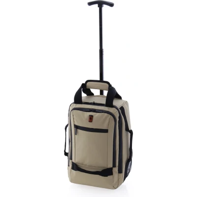 Afbeelding van Gladiator Polar Kleine Handbagage Laptop Rugzak Trolley 40 cm 14 inch Beige