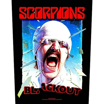 Afbeelding van Scorpions Blackout Rugpatch Multicolours