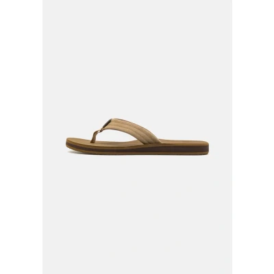 Afbeelding van Reef THE Groundswell Teensandalen, Heren, Maat: 44, Tan Veloursleer