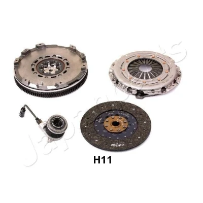 Afbeelding van JAPANPARTS KV H11 Koppelingsset voor motoren met dubbelmassavliegwiel 281, 240mm HYUNDAI: SANTA FE 2, 3