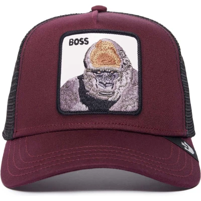 Afbeelding van Goorin Bros Trucker Pet, Heren, Maat: One Size, Rot