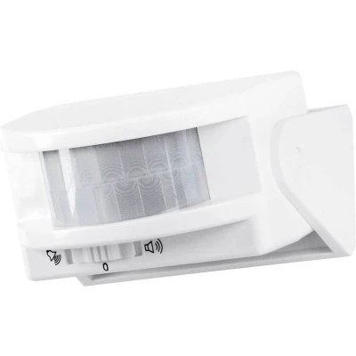 Afbeelding van PENTATECH Bewegingsmelder ZM03 Wit 90 dB 33330
