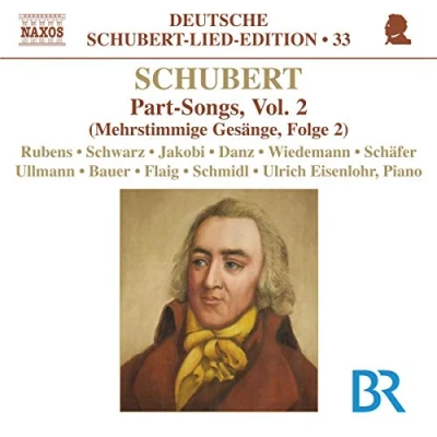Afbeelding van Ulrich Eisenlohr, Sibylla Rubens, Silke Schwarz Schubert: Part Songs, Volume 2 (CD)
