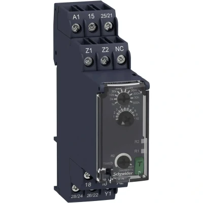 Afbeelding van Schneider Electric RE22R2AMR Tijdrelais Monofunctioneel 1 stuk(s) Tijdsduur: 0.05 s 300 h 2x wisselcontact