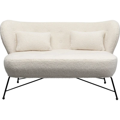 Afbeelding van Sofa Jacky Teddy 2 Zits wit Kare Design