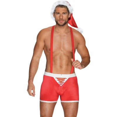 Afbeelding van Obsessive Mr Claus Sexy Kerstkostuum Voor Mannen