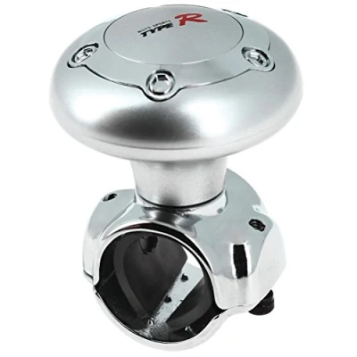 Afbeelding van Car Plus Stuurknop Type R Universeel Chroom/zilver