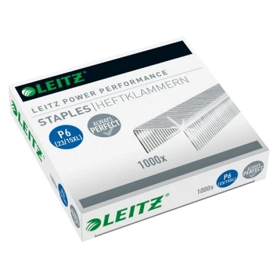 Image de Leitz boîte de 1000 agrafes 23 15xl pour agrafeuse 120 feuilles flatclinch 55790000