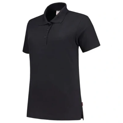 Afbeelding van Tricorp Dames Poloshirt Casual 201006 180gr Slim Fit Marine Maat XL