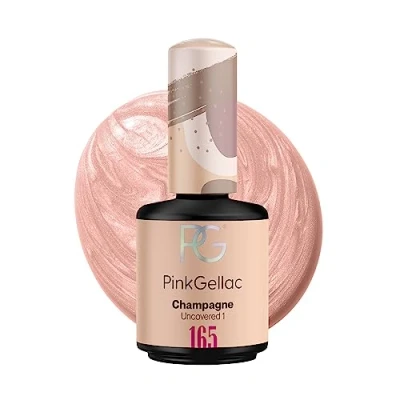 Afbeelding van Pink Gellac 165 Champagne Gel Nagellak 15 Ml