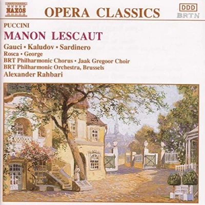 Afbeelding van BRT Philharmonic Orchestra &amp; Chorus, Alexander Rahbari Puccini: Manon Lescaut (2 CD)