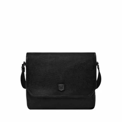 Afbeelding van FOSSIL Schoudertas Laptoptas met laptopvak Hayes Courier Black Zwart