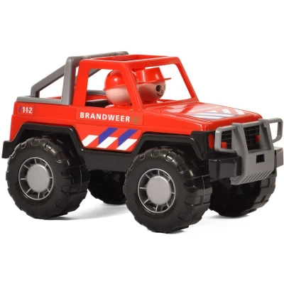 Afbeelding van Cavallino Toys Brandweerauto Terreinwagen