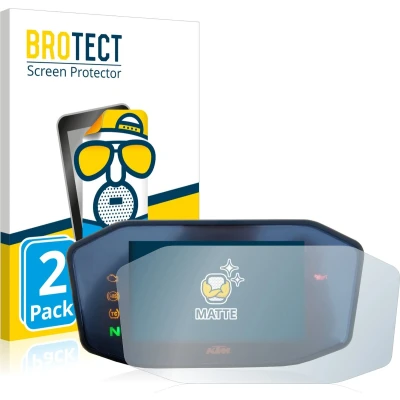 Afbeelding van BROTECT Screenprotector voor KTM 1290 Super Duke R Folie Beschermfolie matte (2 Stuks)