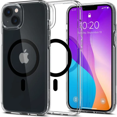 Afbeelding van Spigen Ultra Hybrid Mag Case hoesje voor iPhone 14 Plus zwart